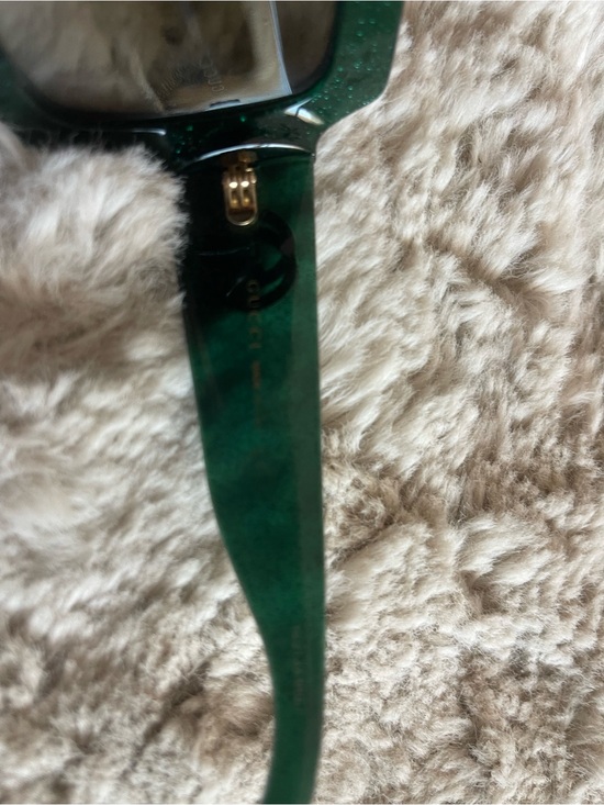 Green Gucci Oversized Square Sunglasses - Designer Style main image 6